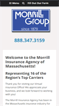 Mobile Screenshot of morrillinsurance.com
